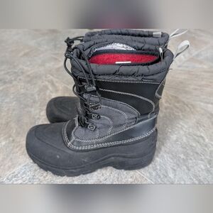 Kids Black Winter Boots